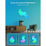 پنل هوشمند 10 تیکه گووی مدل Govee Glide Triangle Light Panels - Image 10